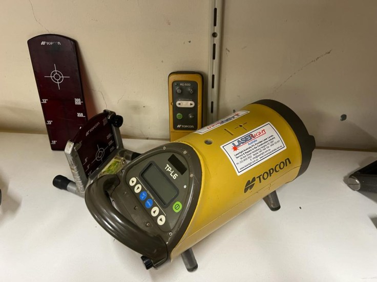 Topcon TPL 6 RED Pipe Laser 5